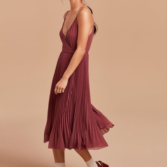Aritzia Wilfred Beaune Dress - Apple butter - xxs - Picture 3 of 11